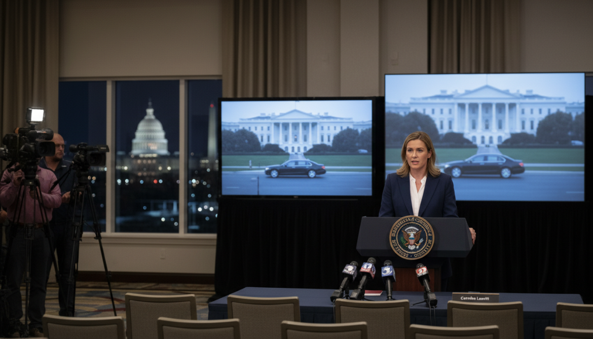 Caroline Leavitt calls Washington dinner shooting an assassination attempt on President Trump