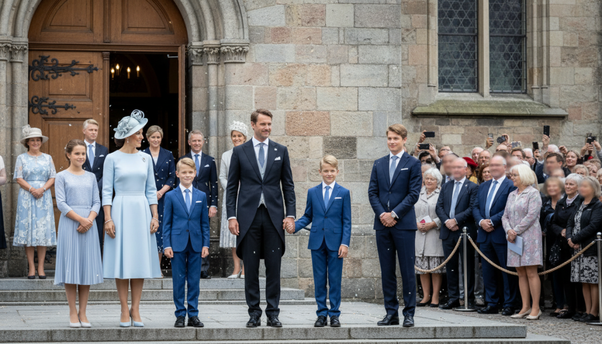 Danish royals mark confirmation of Prince Vincent and Princess Josephine