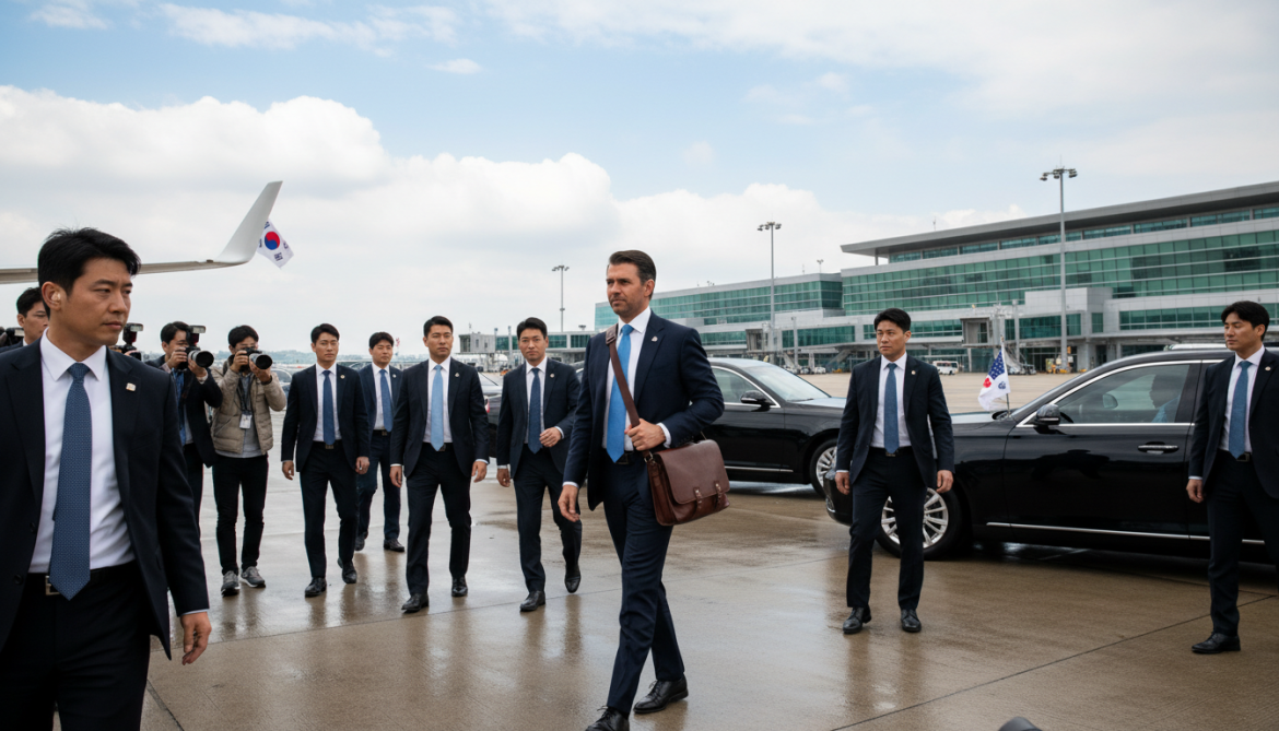 Donald Trump Jr arrives in South Korea for undisclosed four-day visit