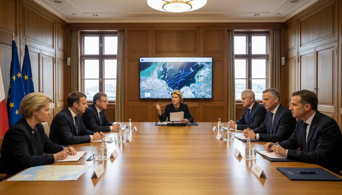 EU leaders insist Strait of Hormuz navigation is non‑negotiable, urge naval reinforcement