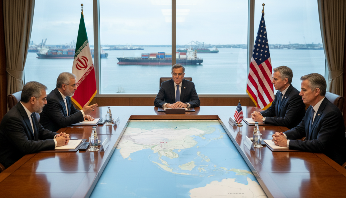 Iran asks US to lift port blockade for reopening Strait of Hormuz