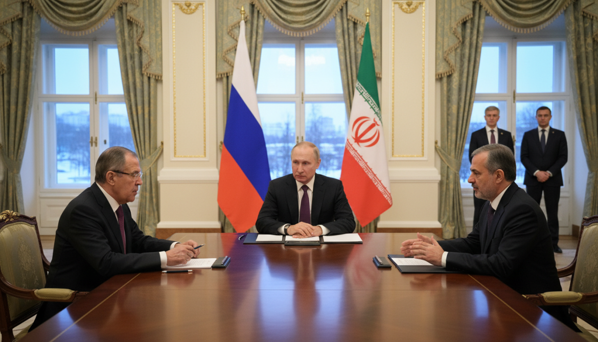 Iranian Foreign Minister Abbas Araghchi visits Moscow to discuss ceasefire with Putin