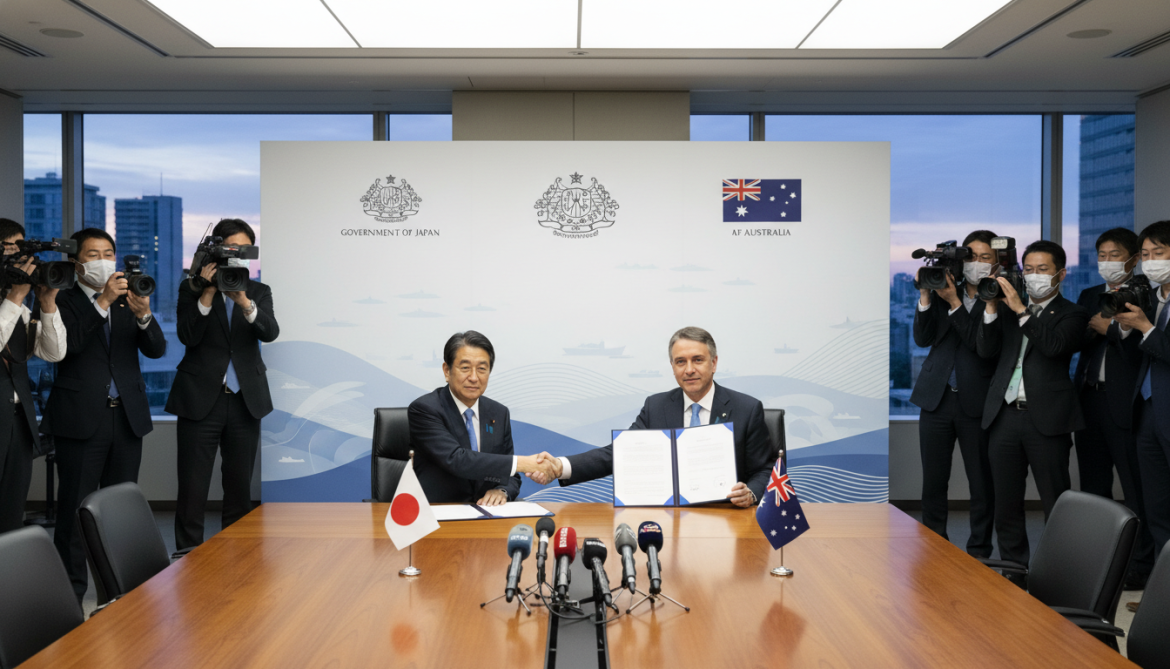 Japan secures A$10 billion deal to build Mogami frigates for Australia