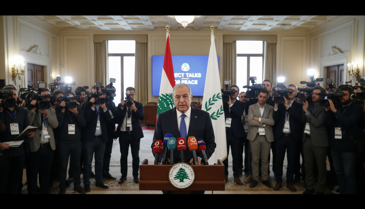 Lebanon President Aoun announces direct talks with Israel to end war