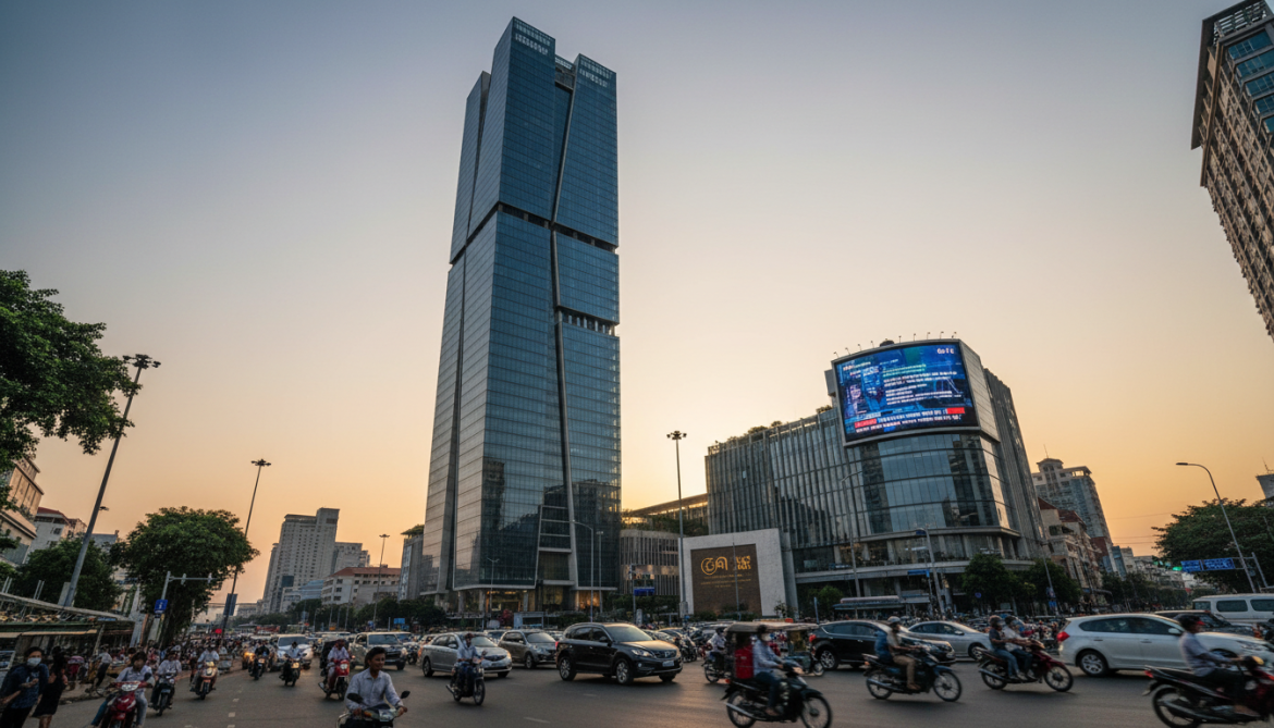 Phnom Penh skyscraper built by US‑sanctioned firm linked to global cyber scams