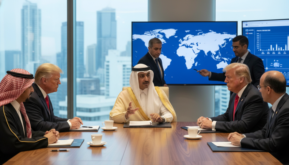 Qatar's Emir Sheikh Tamim reviews ceasefire progress and maritime security with Trump