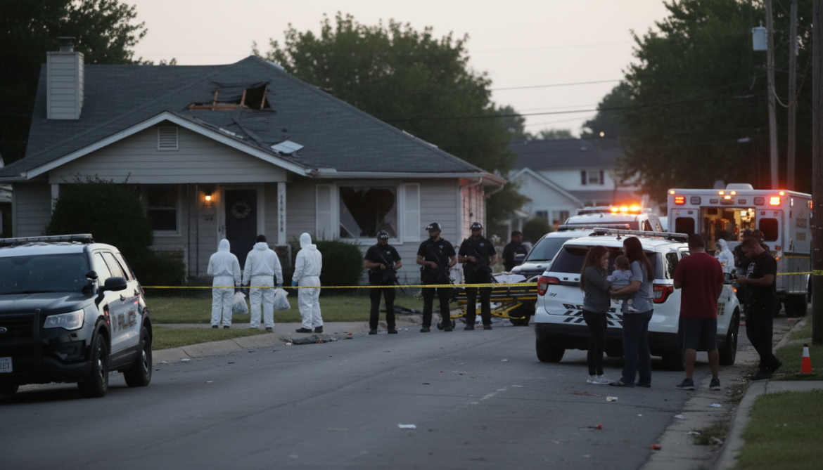 Shreveport gunman kills seven of his children as police fatally shoot suspect