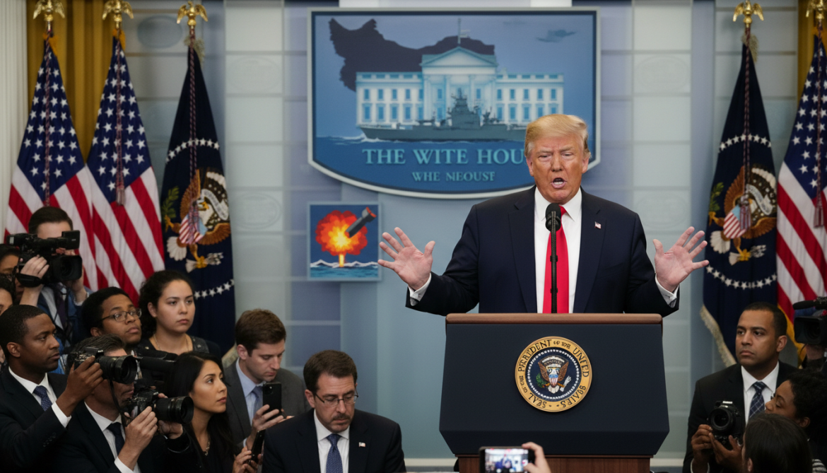 Trump insists naval blockade scares Iran more than bombing, denies midterm motive