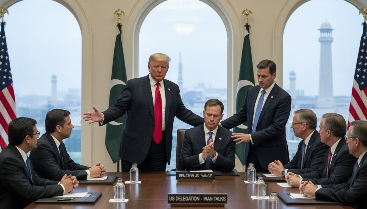 Trump removes JD Vance from US delegation to Iran talks in Pakistan