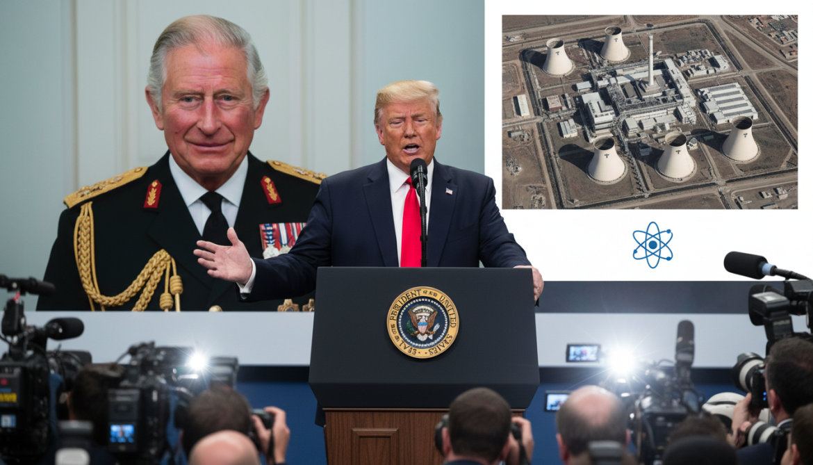 Trump says King Charles agrees Iran cannot possess nuclear bomb