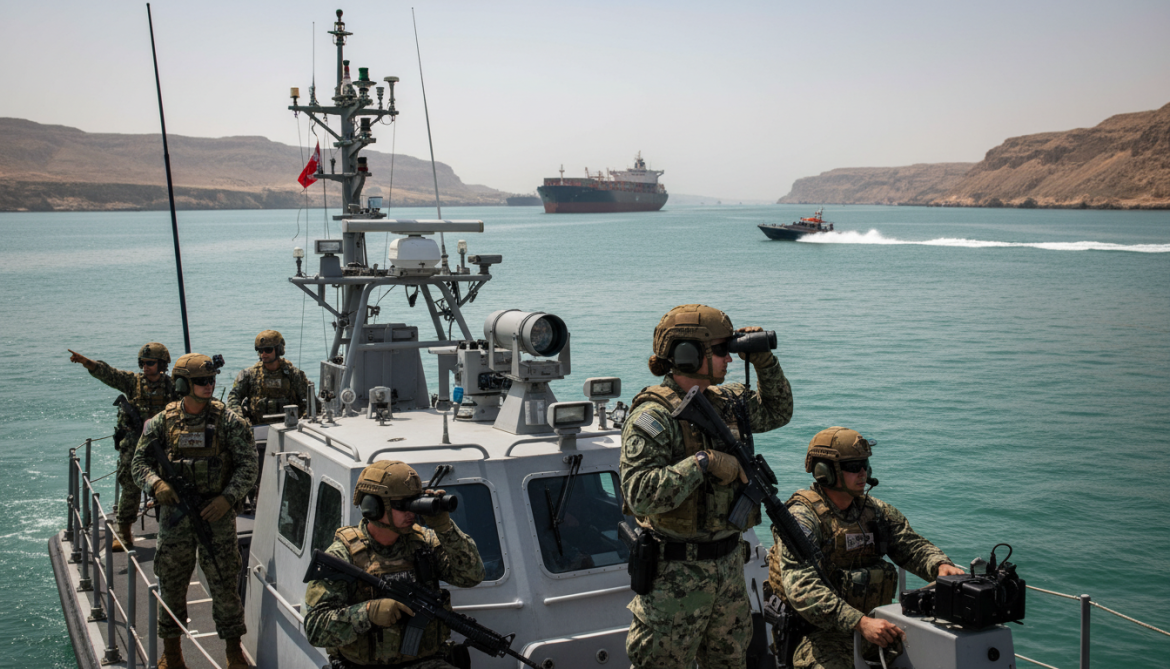 US Central Command releases images of patrols in Strait of Hormuz