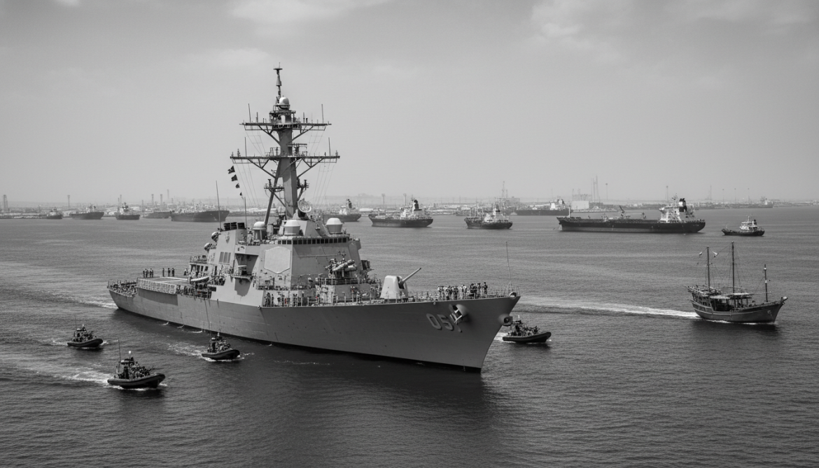 US Naval Blockade Halts All Sea Trade with Iran, CENTCOM Says