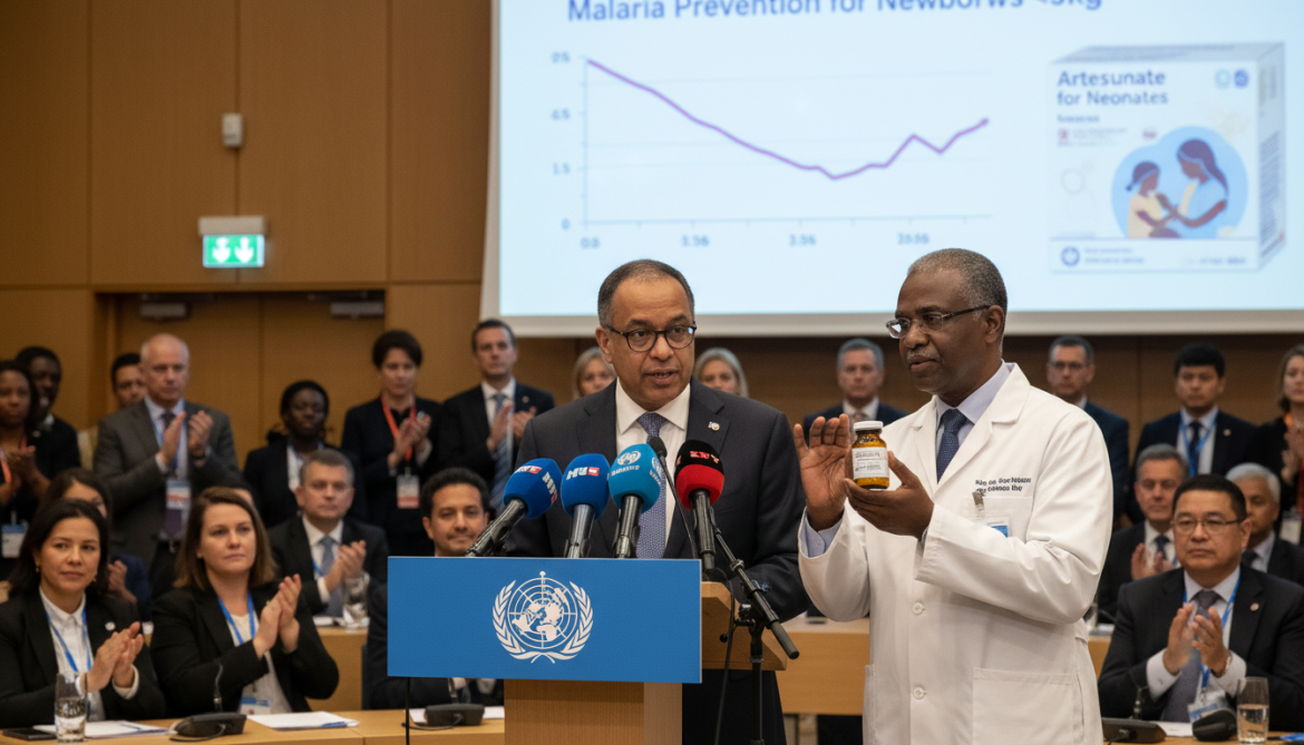 WHO approves first malaria drug for newborns under 5 kg