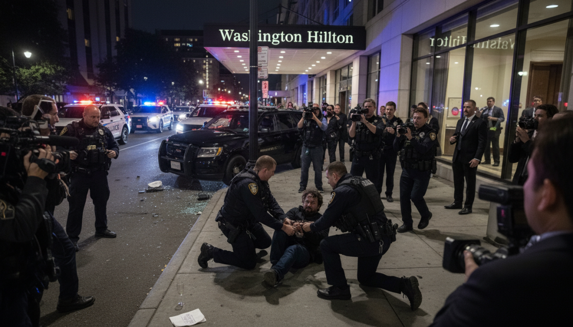 White House Correspondents' Dinner Attack Suspect Arrested After Gunfire at Washington Hilton