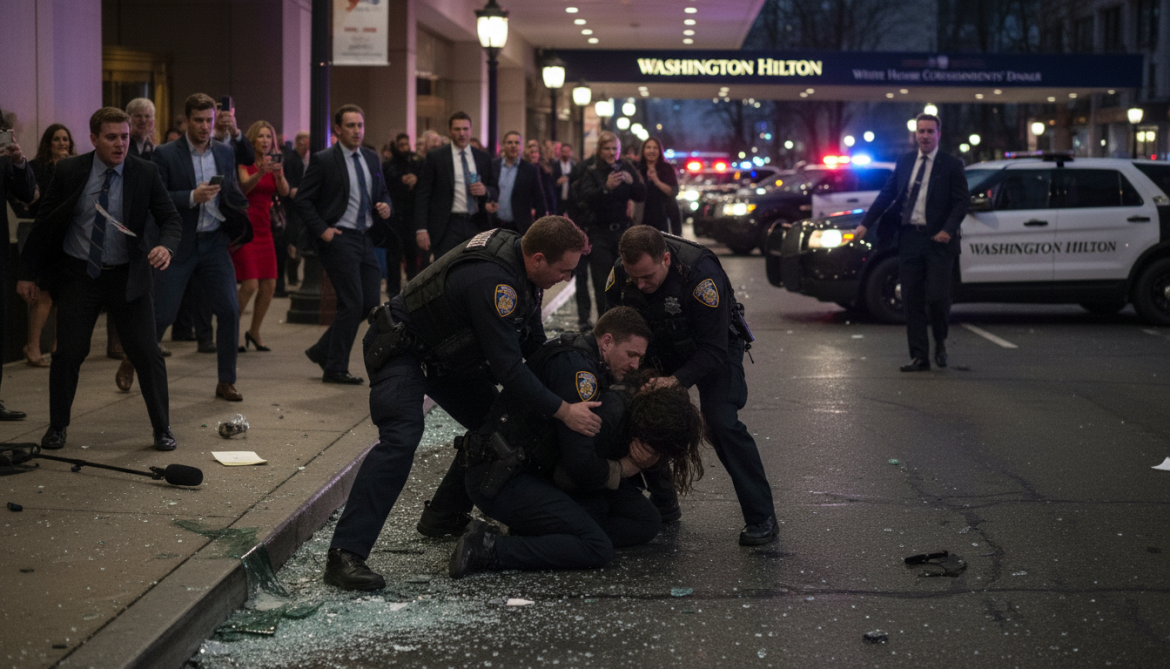 White House Correspondents' Dinner shooter arrested at Washington Hilton after shots fired