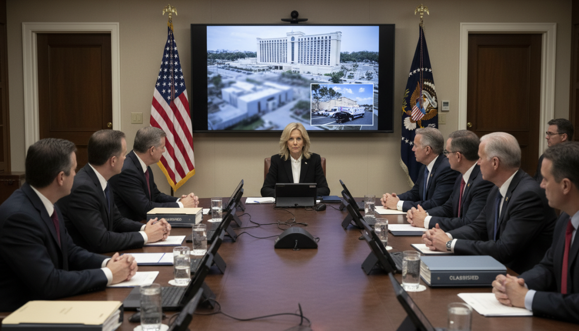 White House launches security review after hotel shooting at Trump dinner