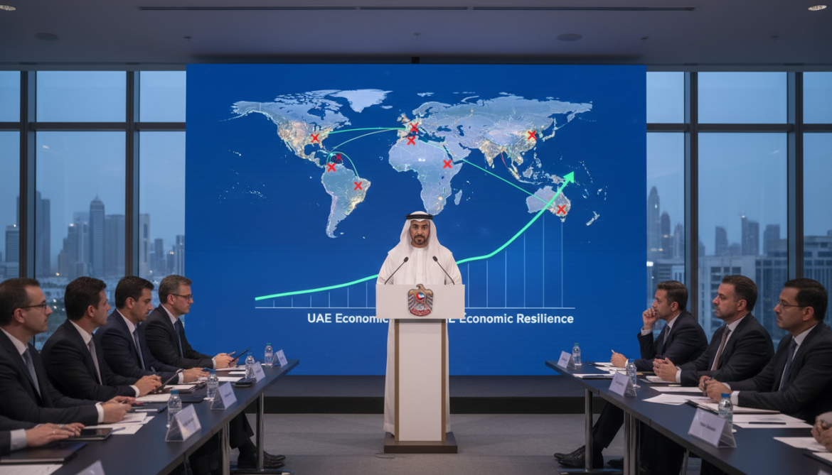 UAE economic resilience confirmed as regional shipping disruptions prompt investor recalibration