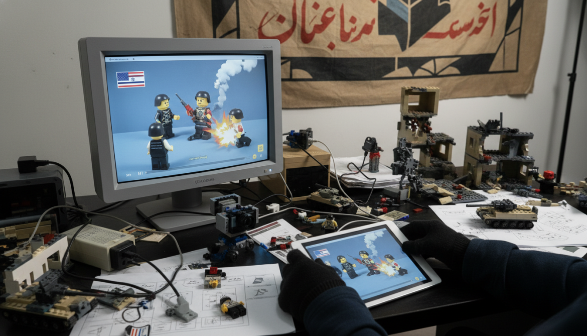Iranian Explosive Media releases Lego-style propaganda videos targeting US and Israel