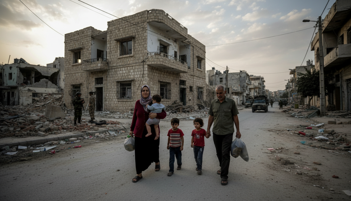 Displaced Family Returns Home to Tyre After 10-Day Israel-Lebanon Cease-Fire
