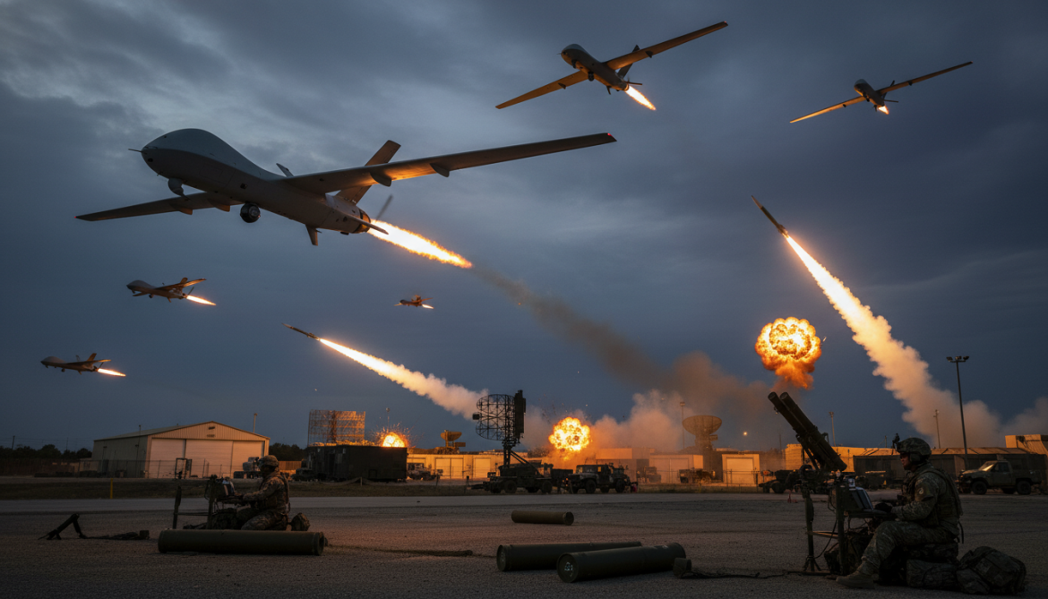 Shahed-136 drones strain US defenses and deplete costly interceptor stockpiles
