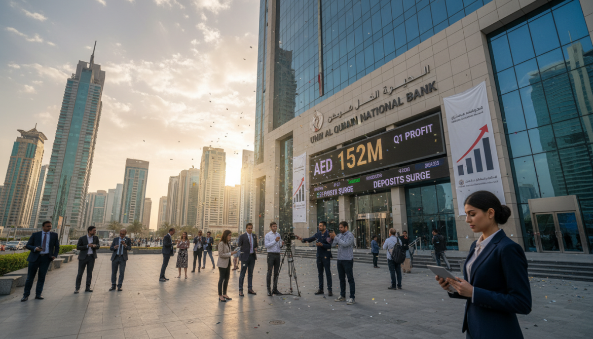 Umm Al Quwain National Bank posts AED 152m Q1 profit, deposits surge