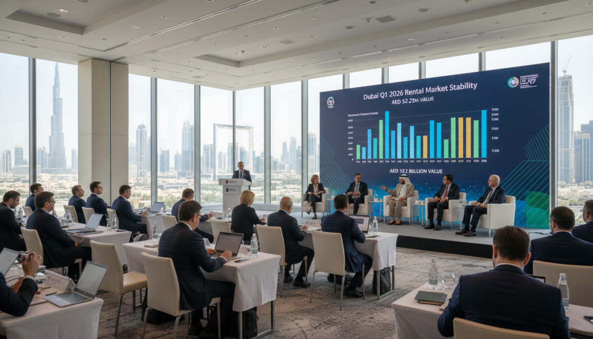 Dubai rental market confirms Q1 2026 stability with AED 32.2bn value