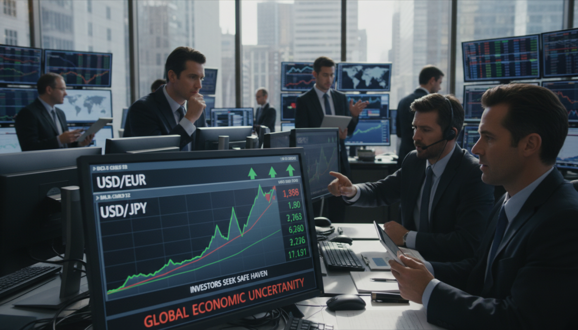 US Dollar Climbs to Highest Level in a Week as Investors Seek Safe Havens