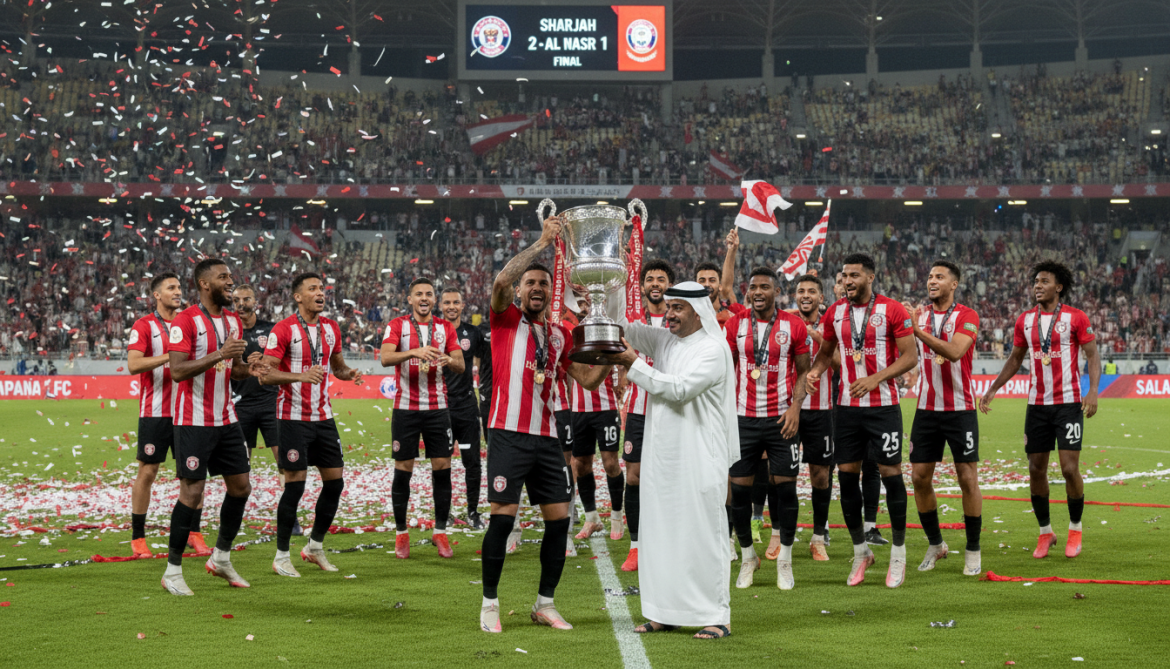 Sharjah to Lift Trophy After Hosting Al Nasr in Final