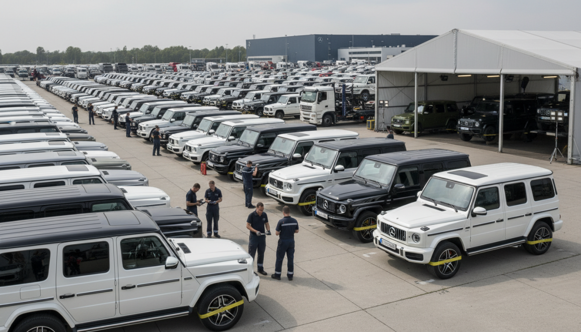 Mercedes-Benz recalls over 9,000 G-Class SUVs worldwide over defective wheel bolts