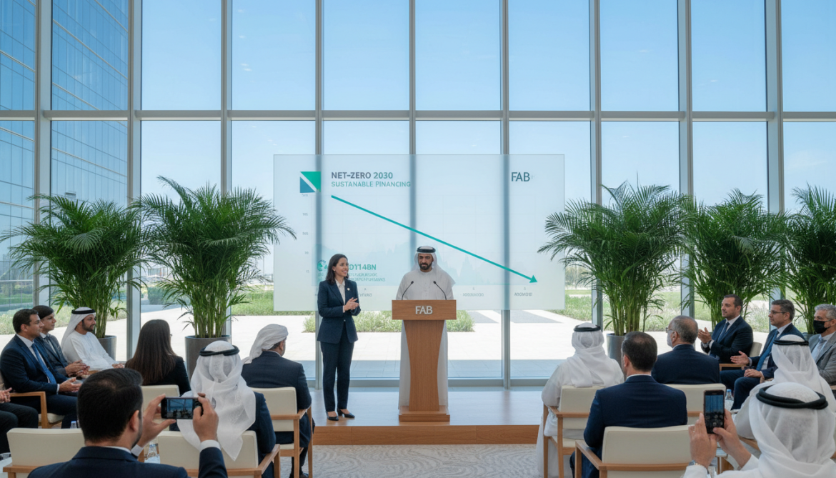 First Abu Dhabi Bank announces 2030 net-zero plan and AED114bn sustainable financing