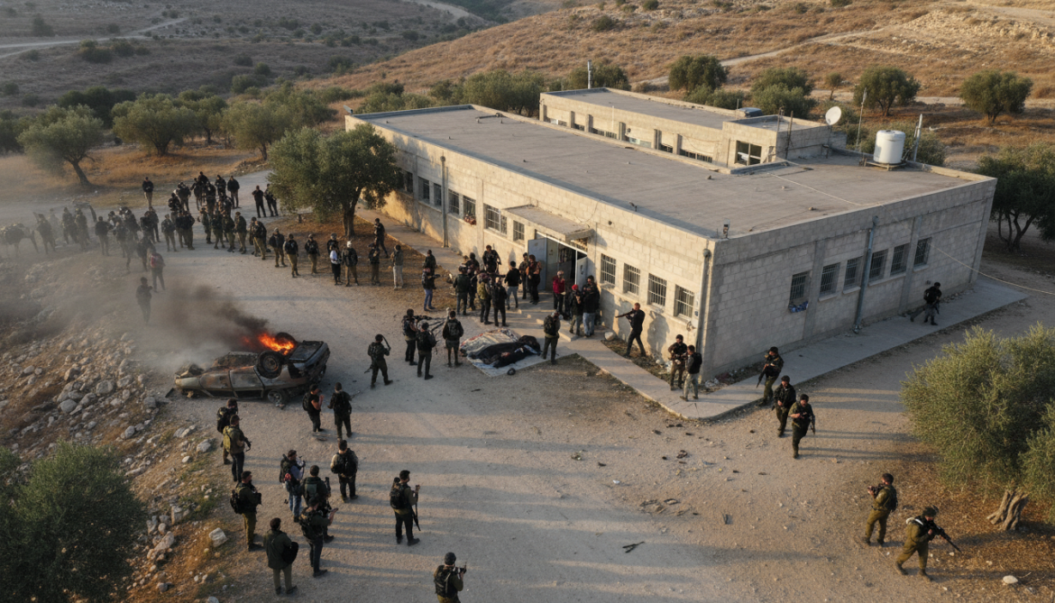 Israeli settlers shoot dead two at West Bank school, including 14-year-old boy