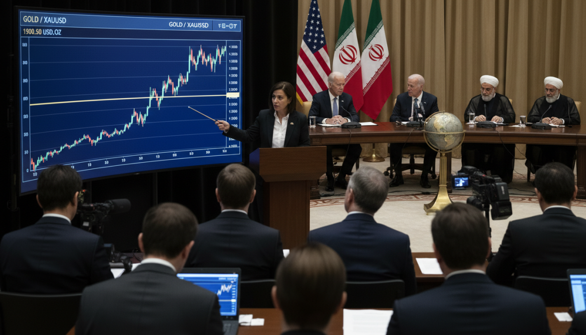 Gold prices hold steady as investors await clarity on US-Iran talks