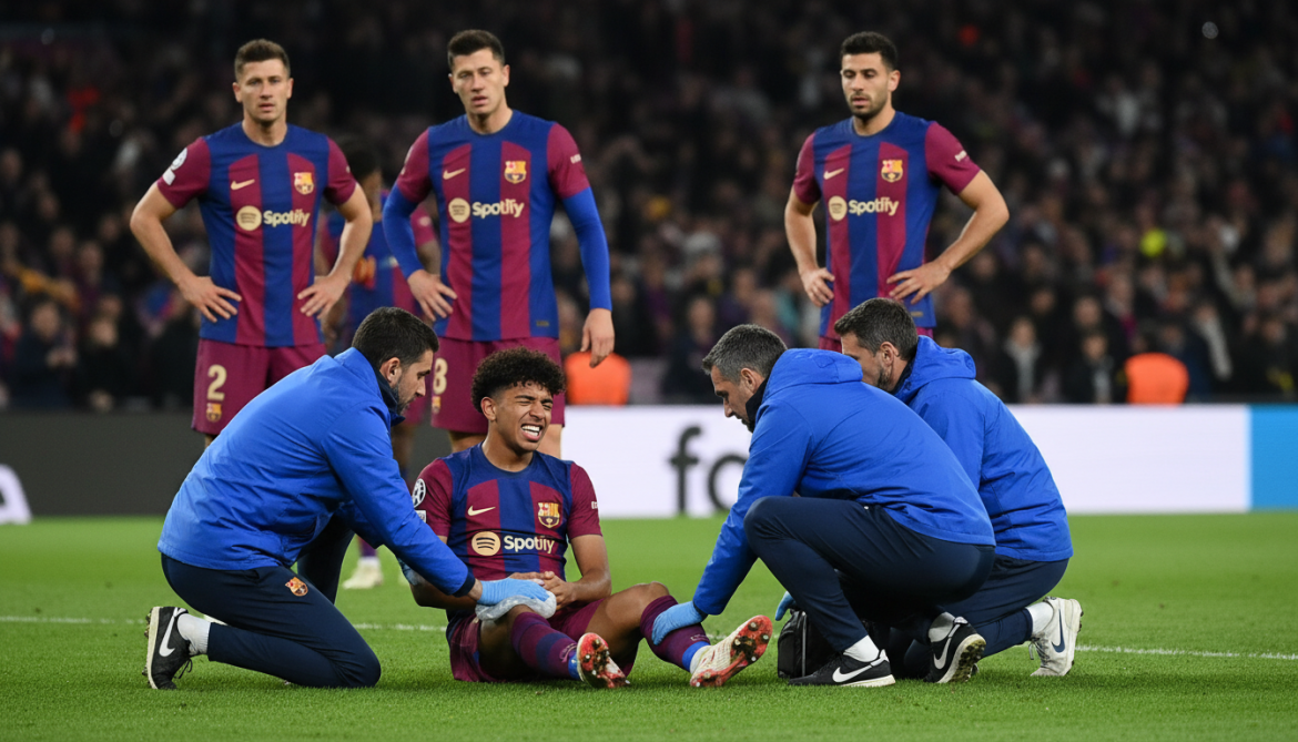 Lamine Yamal suffers left thigh injury, questions over El Clásico