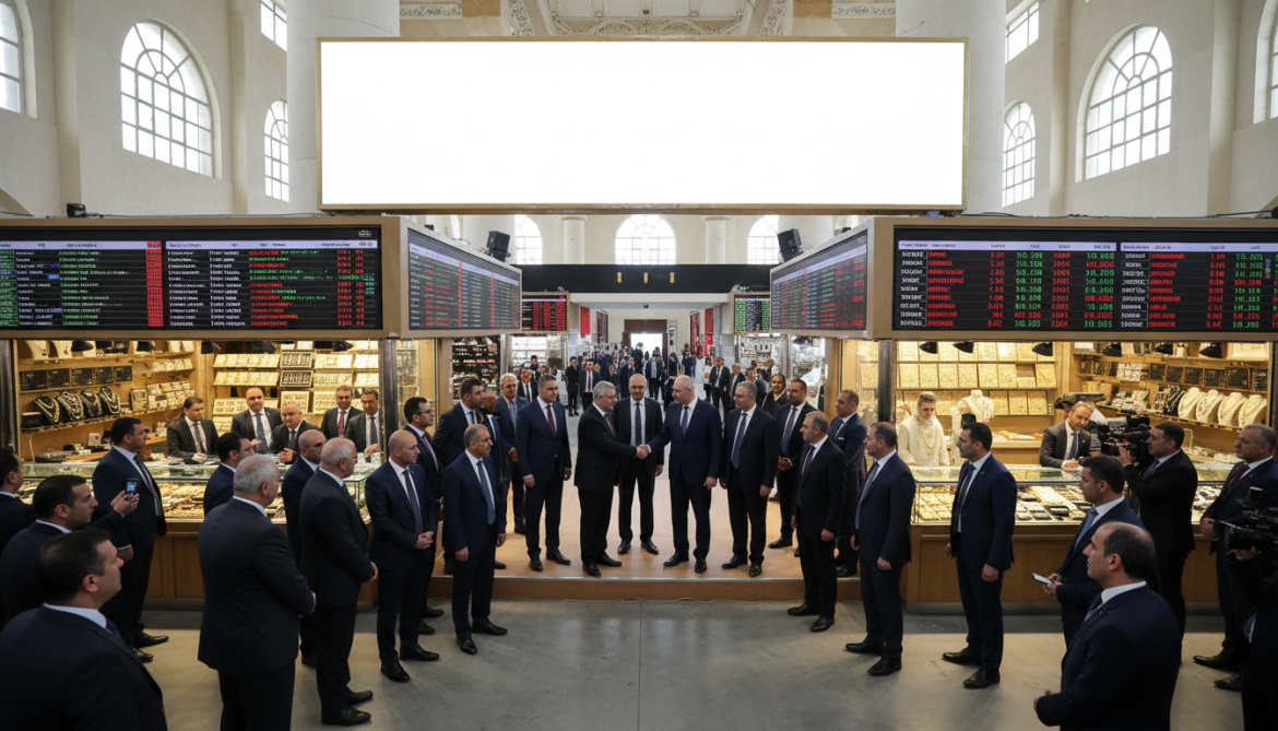 Damascus foreign exchange and gold market launched by Central Bank of Syria