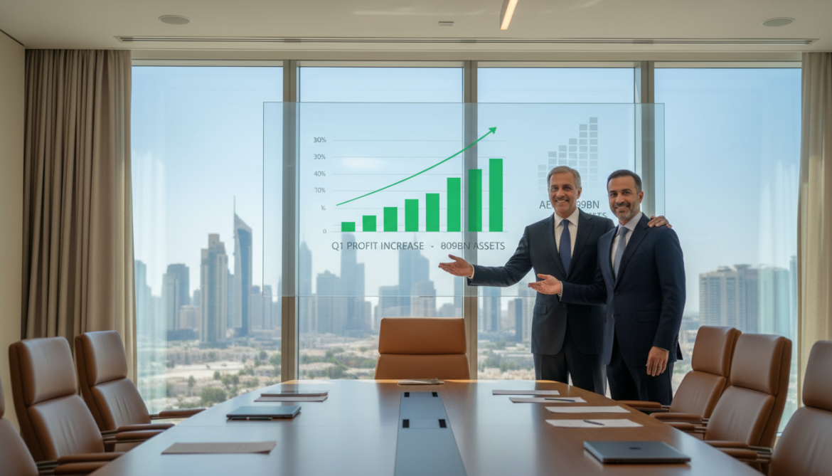Abu Dhabi Commercial Bank posts 30% higher Q1 profit, AED 809bn assets