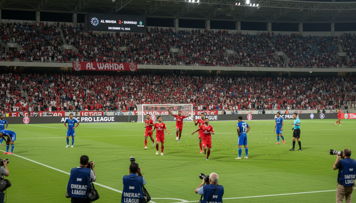 Al Wahda beats Sharjah 2-0 to reach fourth in ADNOC Pro League