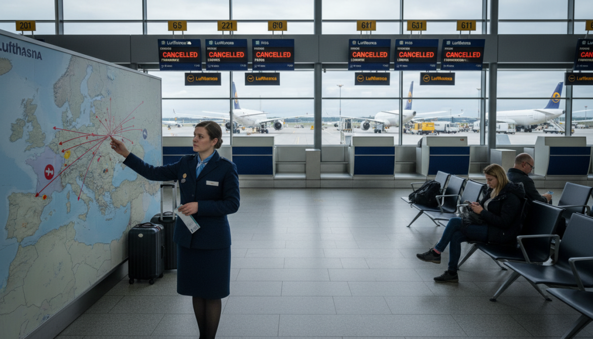 Lufthansa cancels 20,000 short‑haul flights through October as jet fuel prices surge