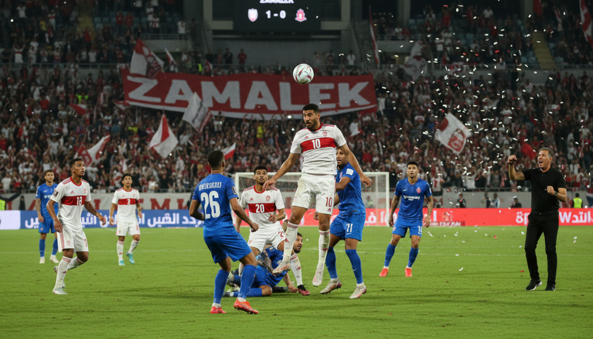 Zamalek edges closer to Egyptian Premier League title with 1-0 win