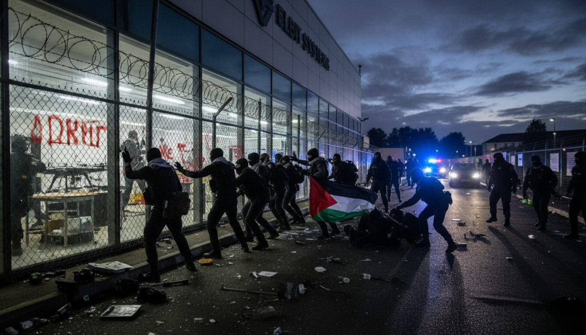 Pro-Palestine activists breach UK Elbit factory to disrupt drone production