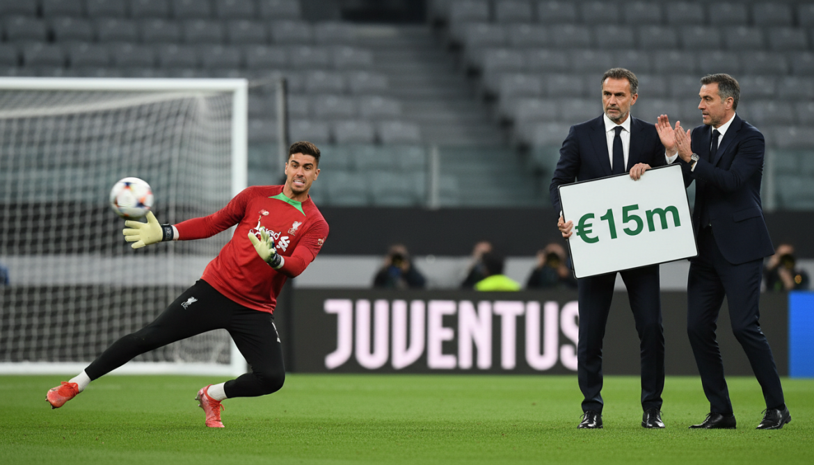 Liverpool seeks €15m as Juventus presses for Alisson Becker transfer