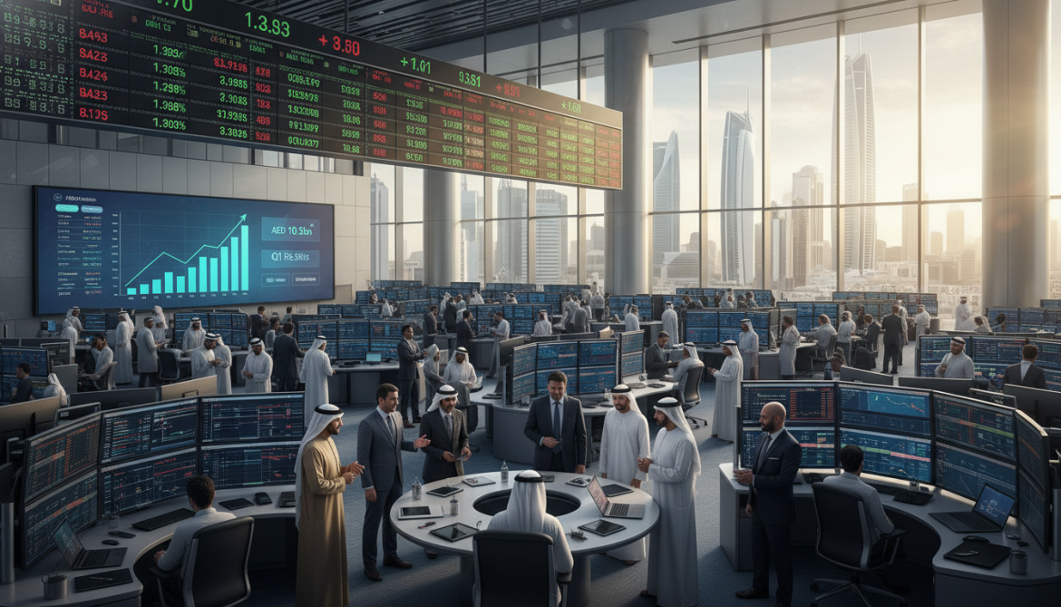 UAE stock markets attract AED 10.5bn as banks deliver strong Q1 results