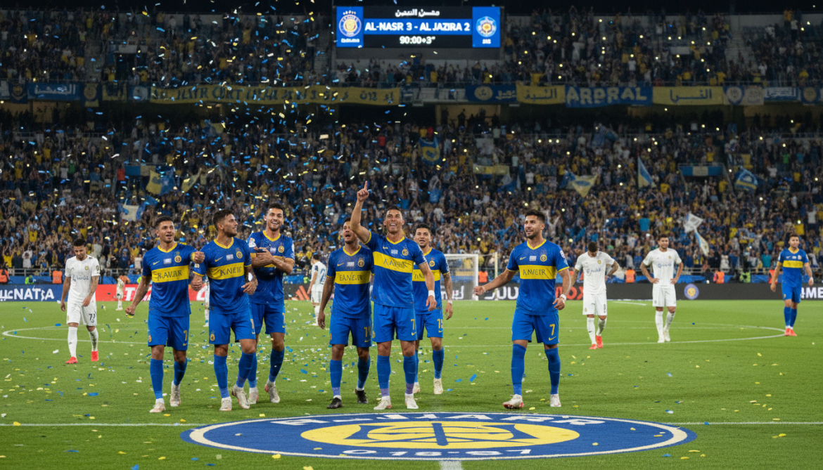 Al-Nasr secures first home win since November 2025, beats Al Jazira 3-2