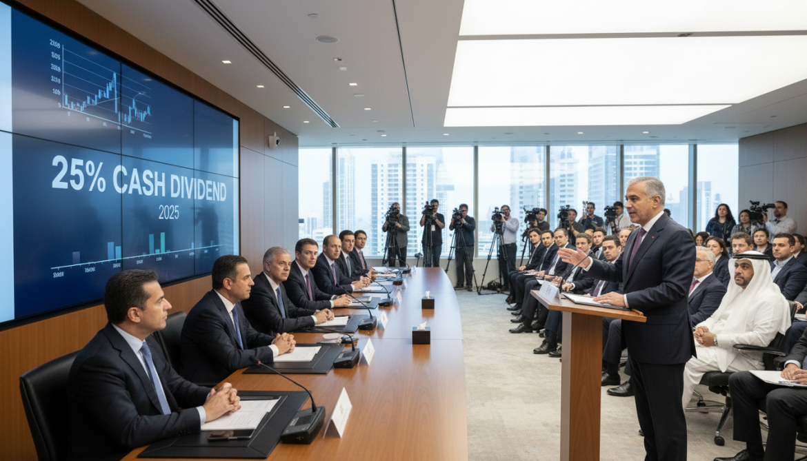 Dubai Investments Announces 25% Cash Dividend for 2025 and Elects Nine Directors