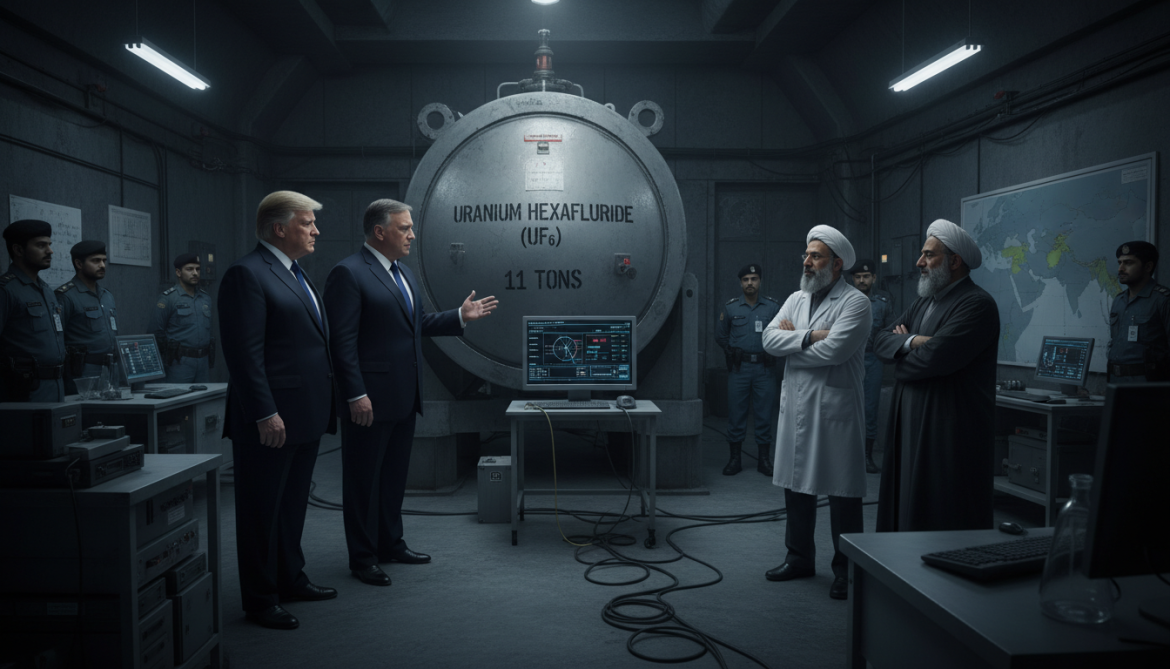 Trump negotiators confront Iran's 11-ton uranium stockpile as talks restart in Pakistan