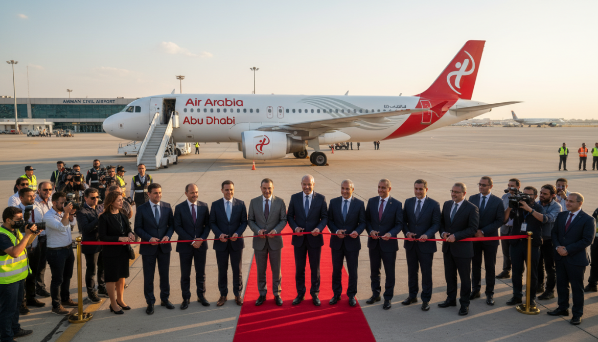 Air Arabia Abu Dhabi launches thrice-weekly direct flights to Amman Civil Airport
