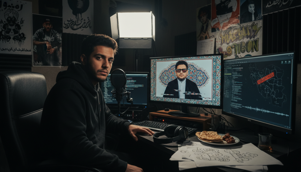 Iran weaponizes AI memes and hip hop while imposing internet blackouts