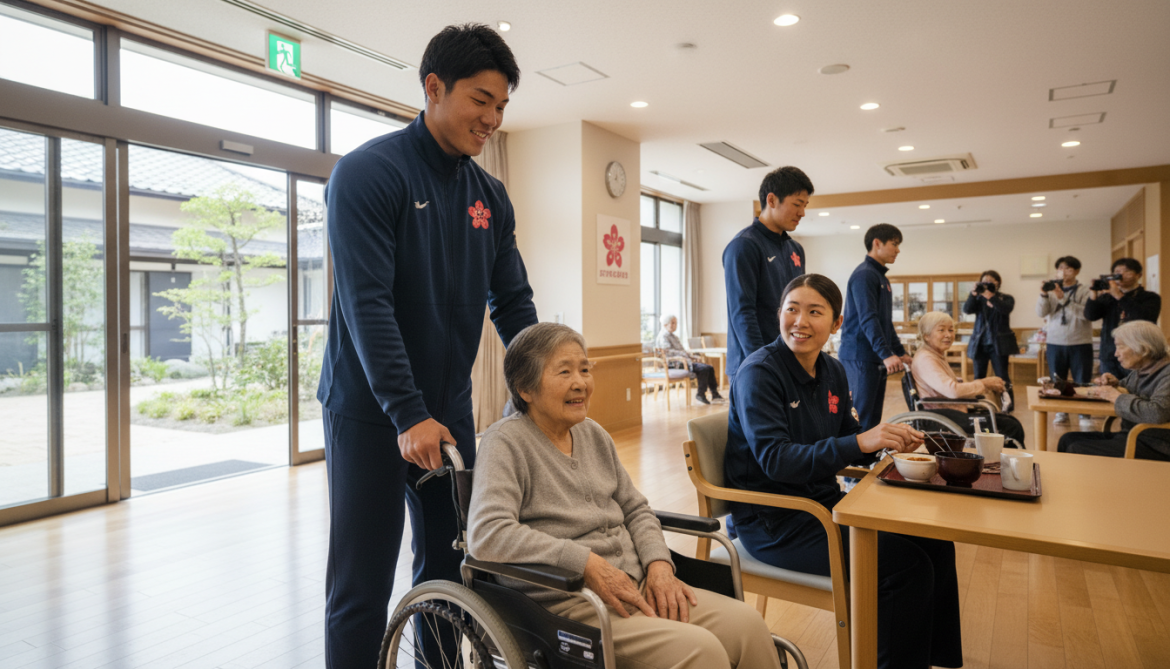 Japan Recruits Athletes as Caregivers to Tackle Elderly Care Shortage