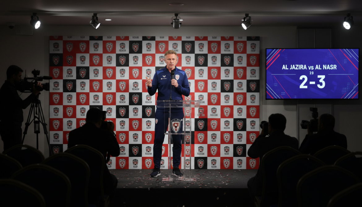 Al Jazira's Pusic blames late mistakes for 3-2 loss to Al Nasr