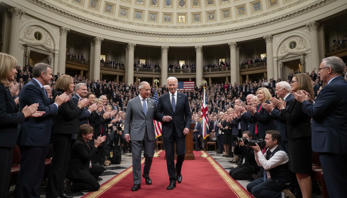 King Charles III begins U.S. state visit, will address Congress to mend ties