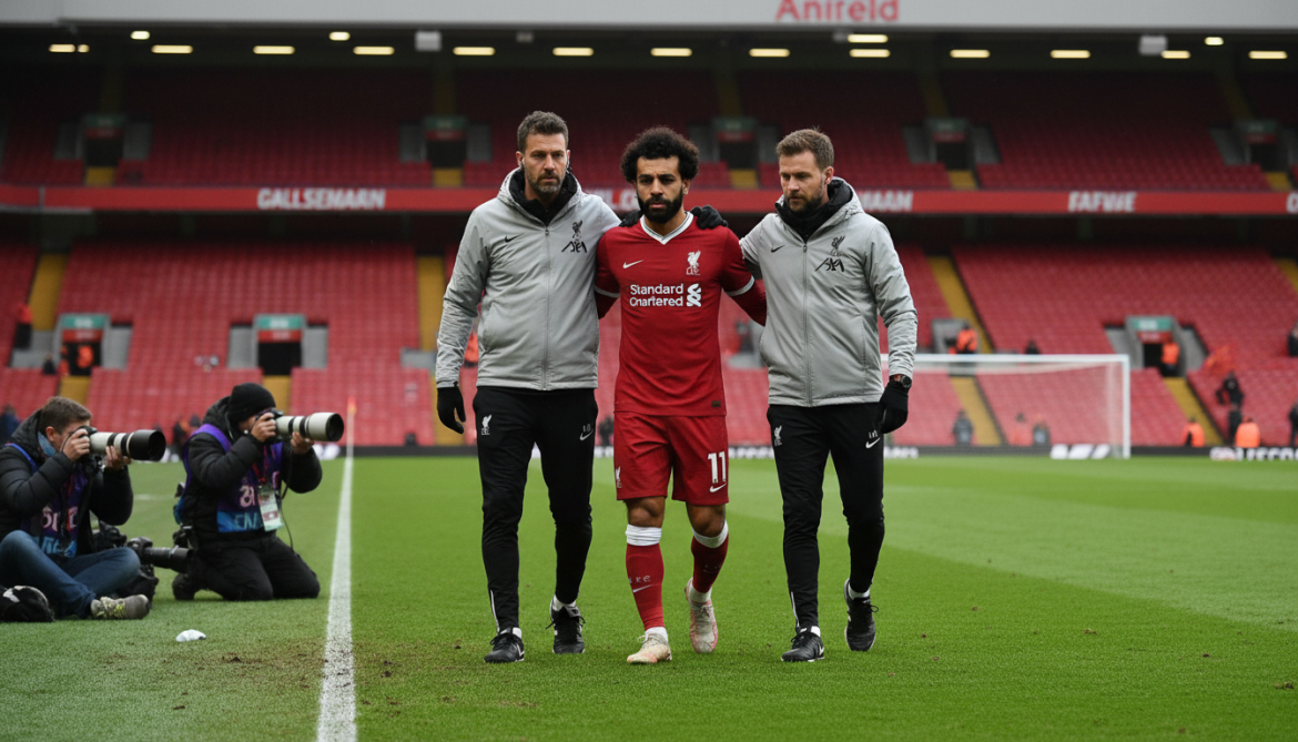 Mohamed Salah ruled out of next three Liverpool matches with muscle injury